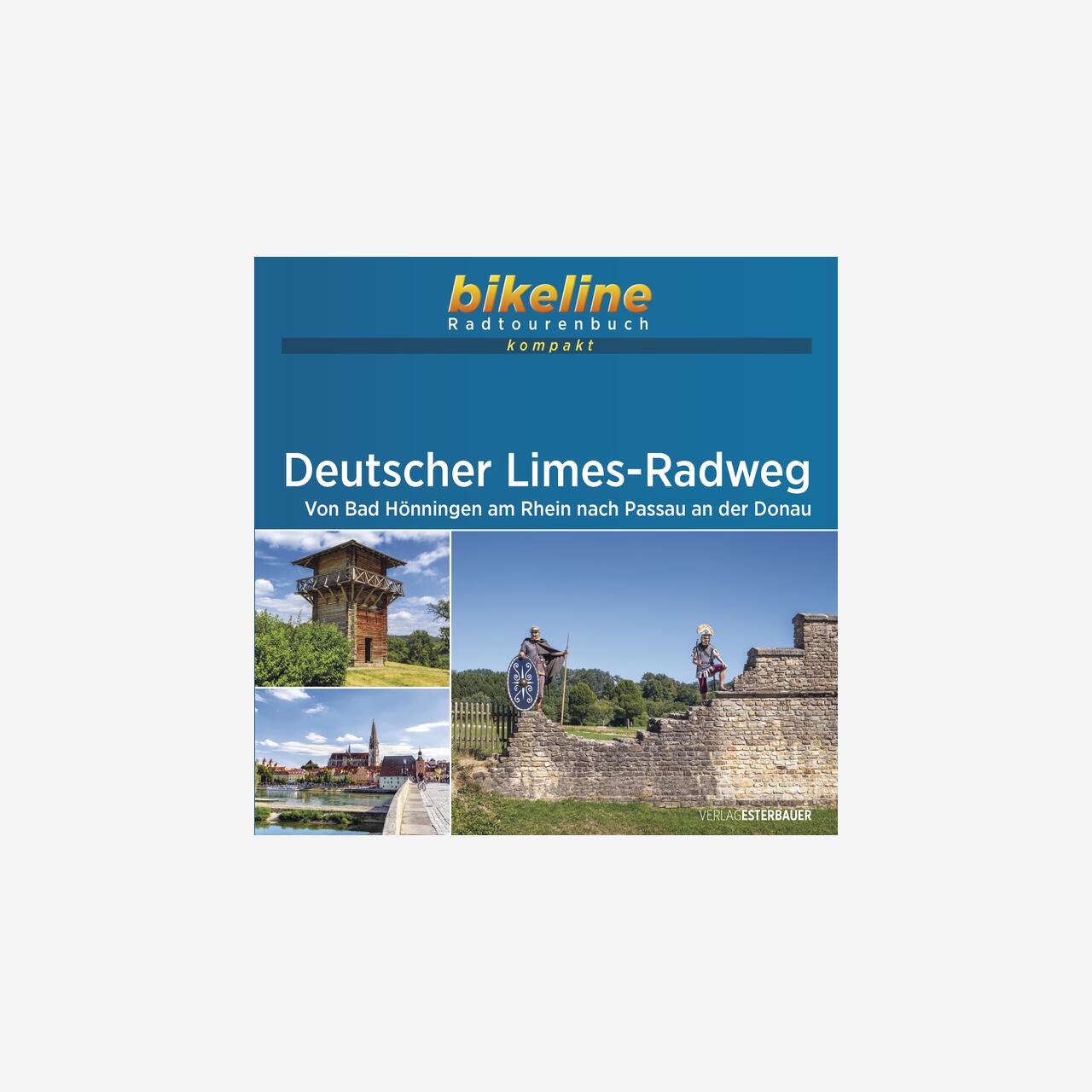 bikeline Radtourenbuch kompakt Radfernweg Deutscher Limes-Radweg