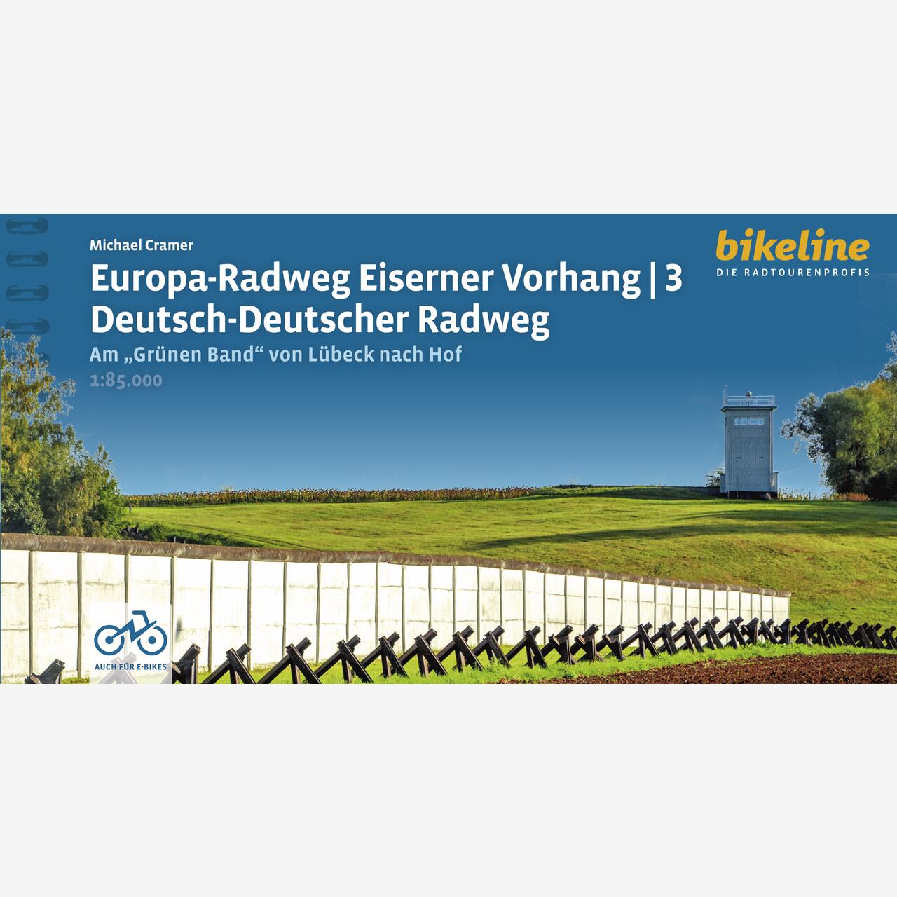 bikeline Radtourenbuch Europa-Radweg Eiserner Vorhang 3 Deutsch-Deutscher Radweg