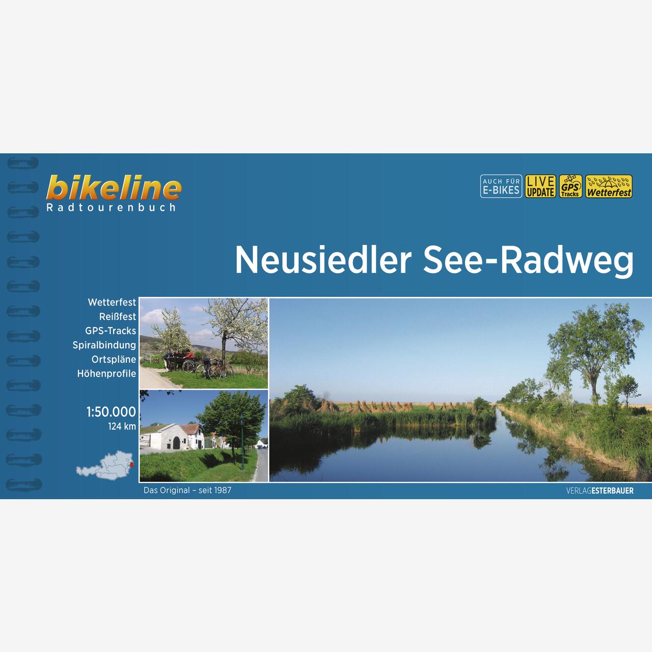 bikeline Radtourenbuch Neusiedler See-Radweg