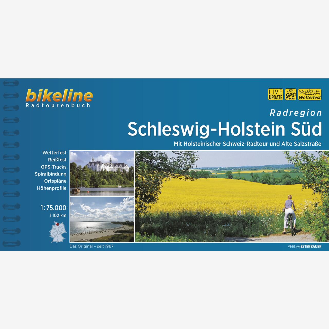 bikeline Radtourenbuch Radregion Schleswig-Holstein Süd