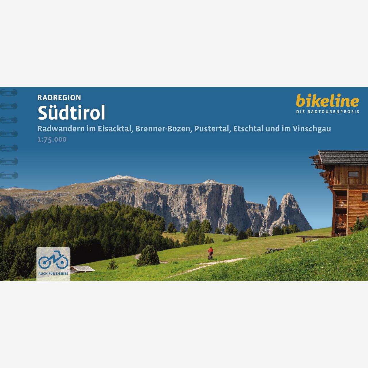 bikeline Radtourenbuch Radregion Südtirol