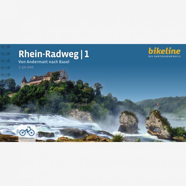 bikeline Radtourenbuch Rhein-Radweg 1