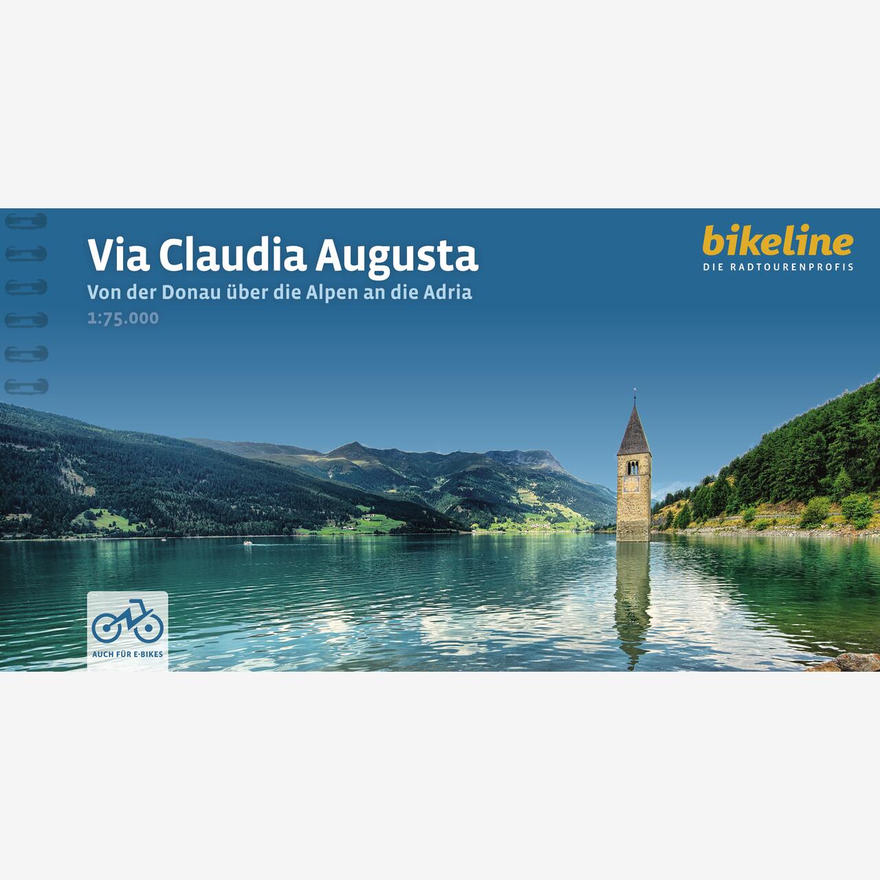 bikeline Radtourenbuch Via Claudia Augusta