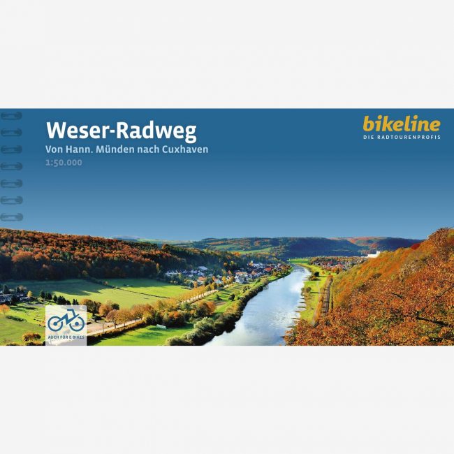 bikeline Radtourenbuch Weser-Radweg