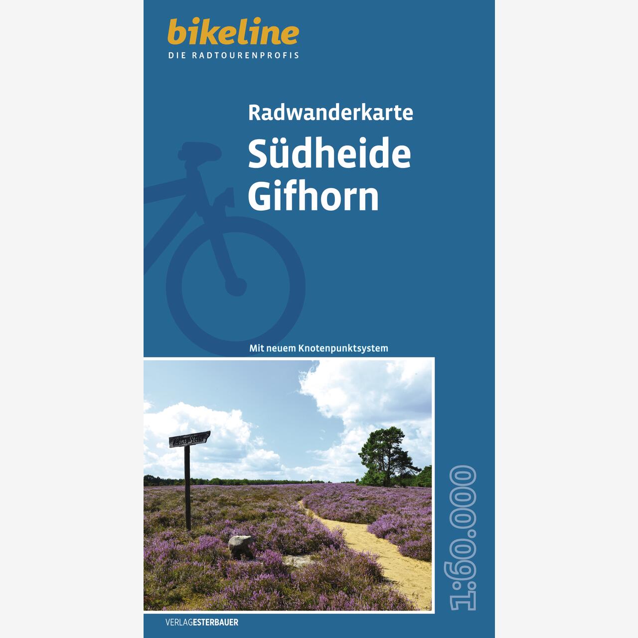 bikeline Radwanderkarte Radwanderkarte Südheide Gifhorn