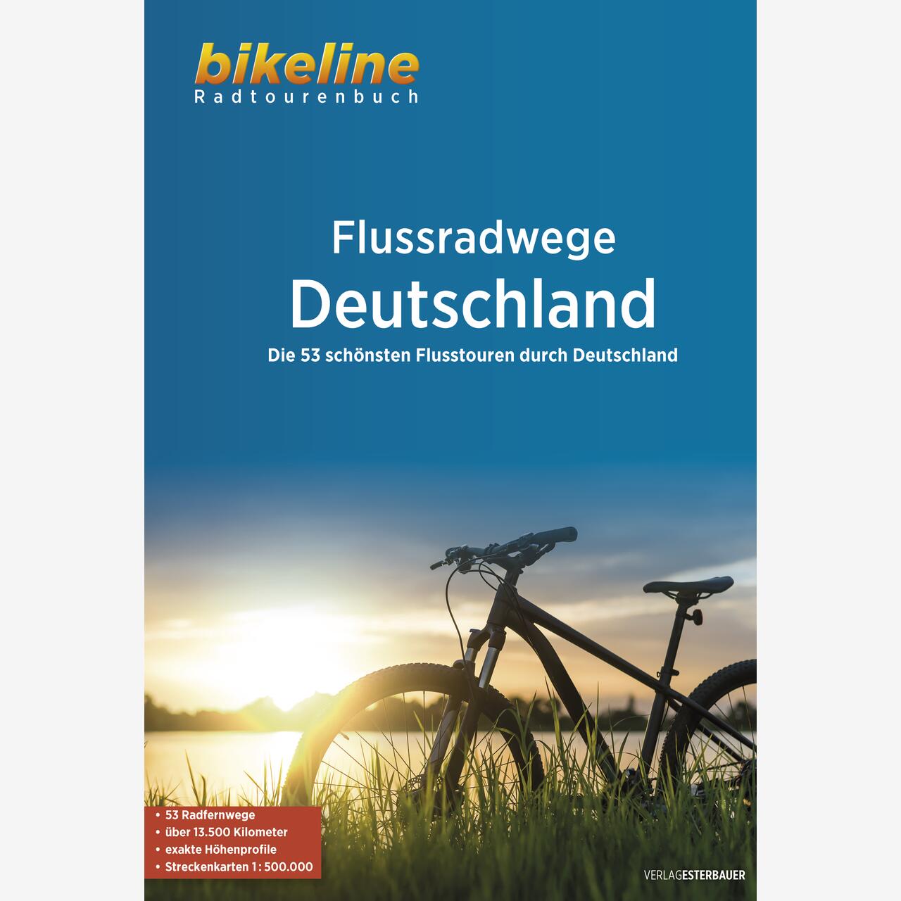 bikeline Panorama Übersichtswerk Flussradwege Deutschland