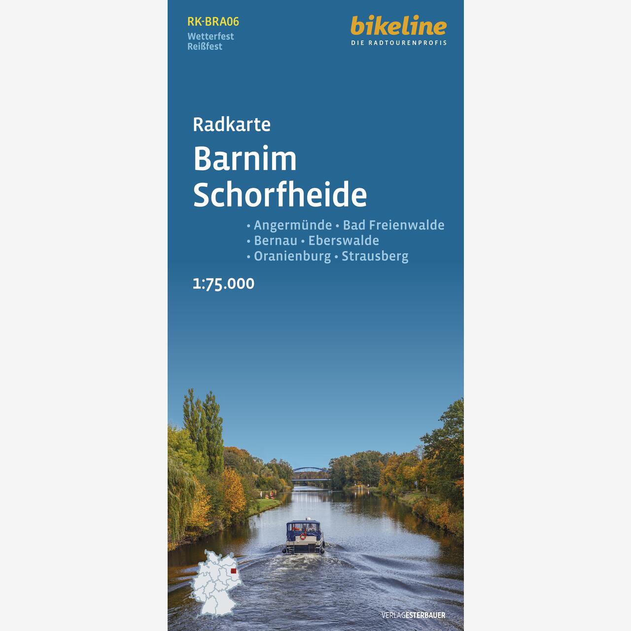 bikeline Radkarte Radkarte Barnim • Schorfheide