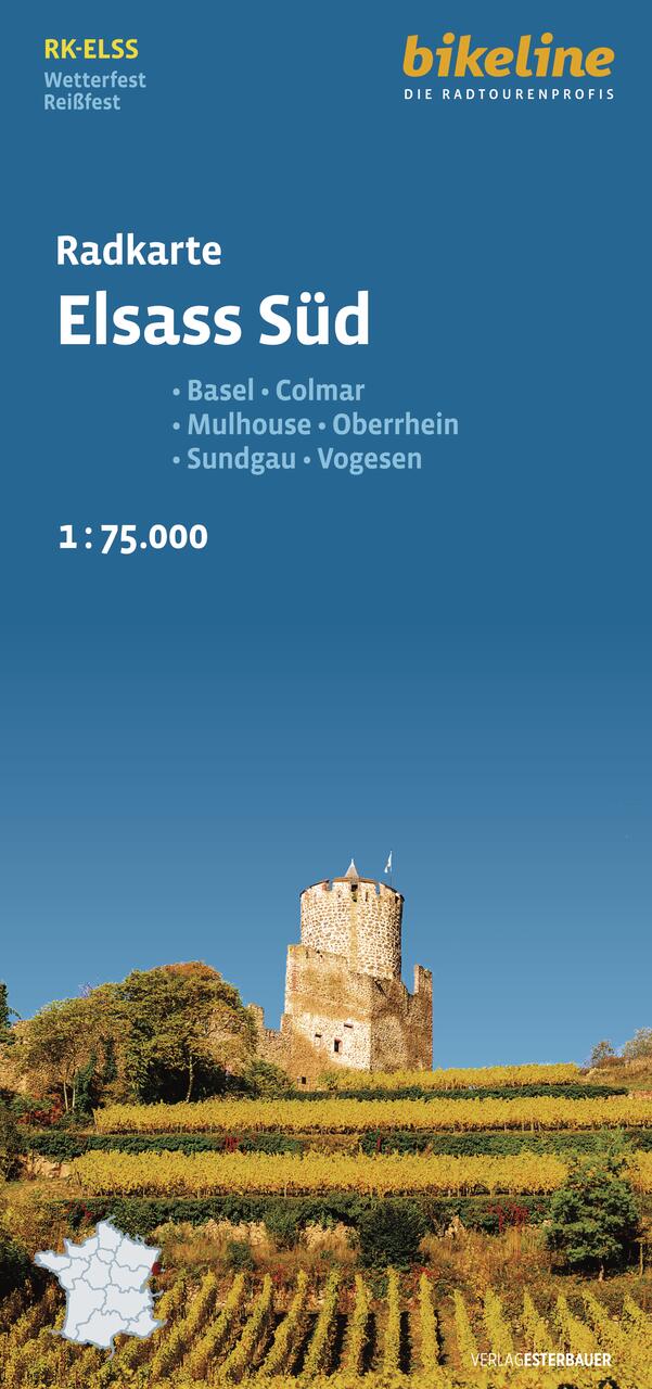 Foto vom Radkarte Elsass Süd Foto vom Radkarte Elsass Süd