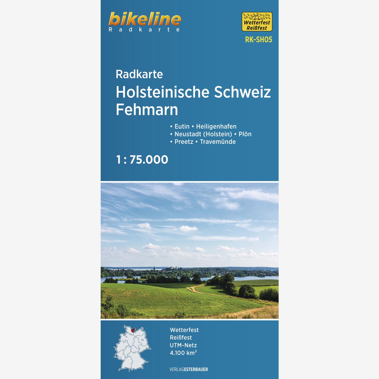 bikeline Radkarte Radkarte Holsteinische Schweiz
