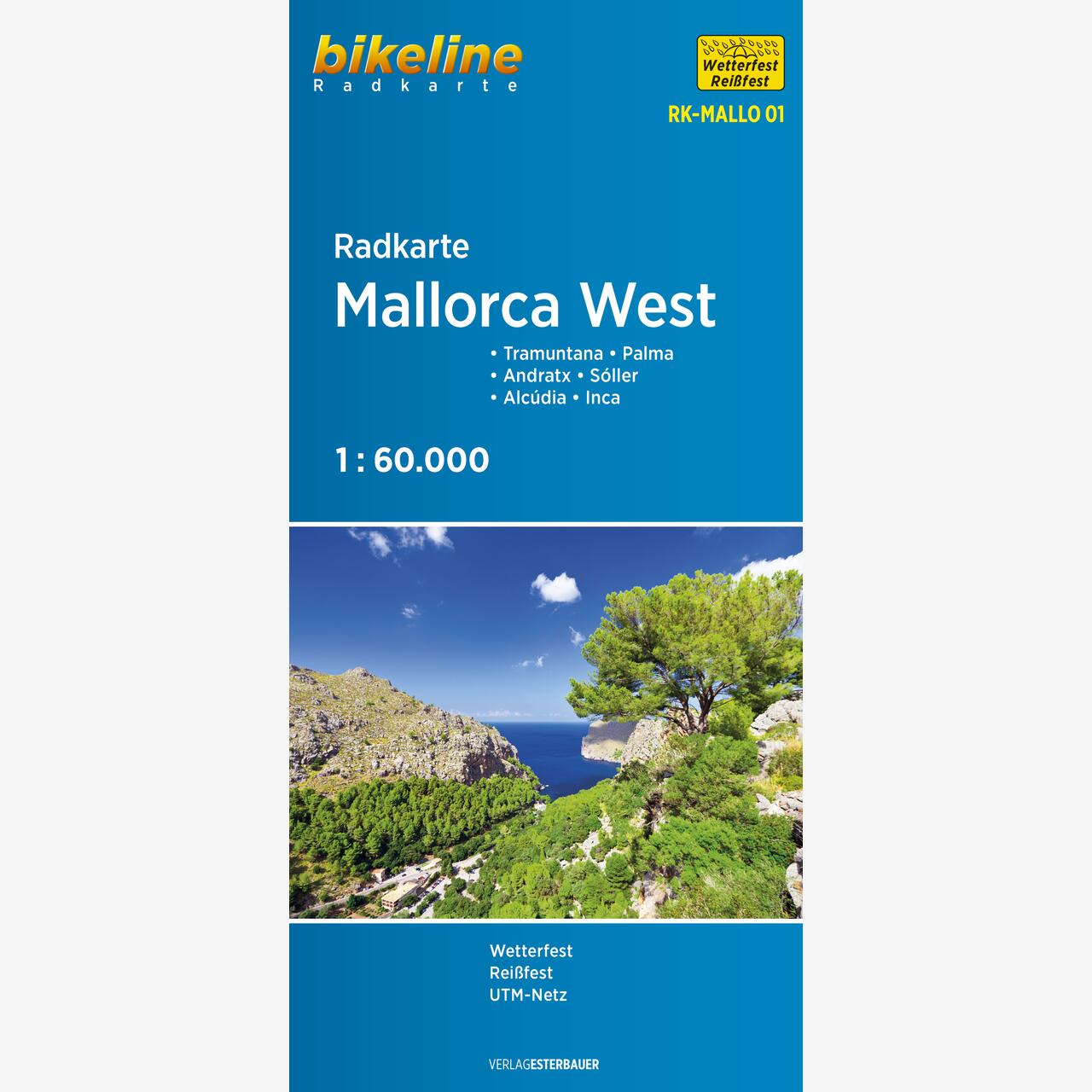bikeline Radkarte Radkarte Mallorca West