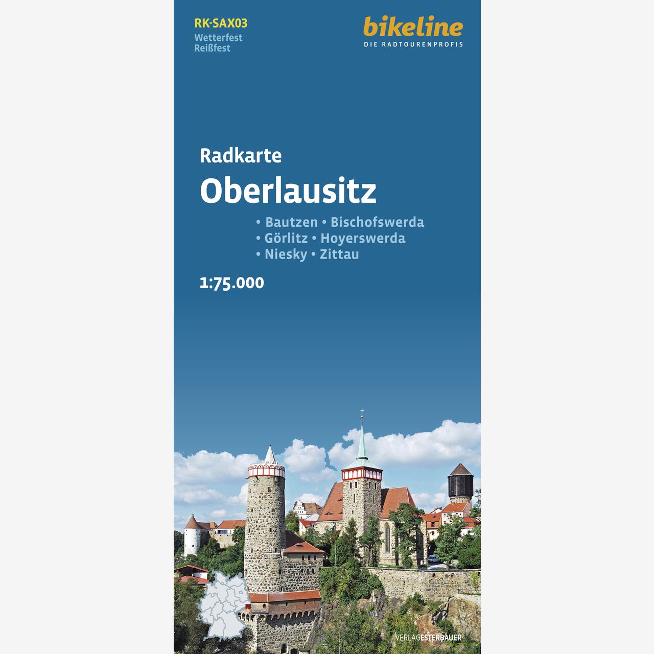 bikeline Radkarte Radkarte Oberlausitz