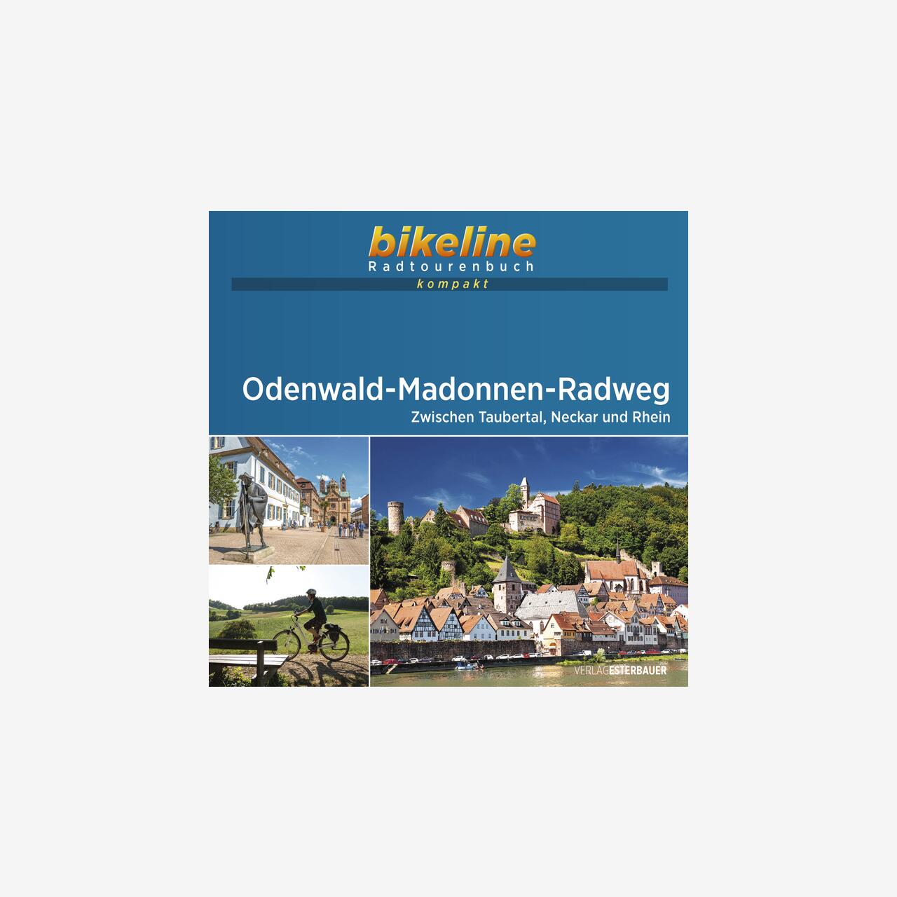 bikeline Radtourenbuch kompakt Odenwald-Madonnen-Radweg