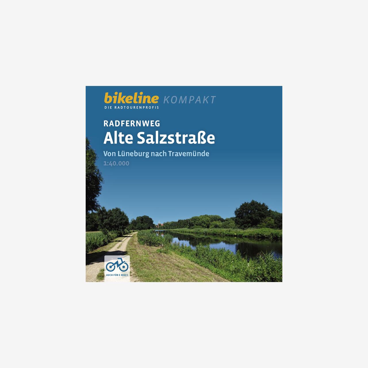 bikeline Radtourenbuch kompakt Radfernweg Alte Salzstraße