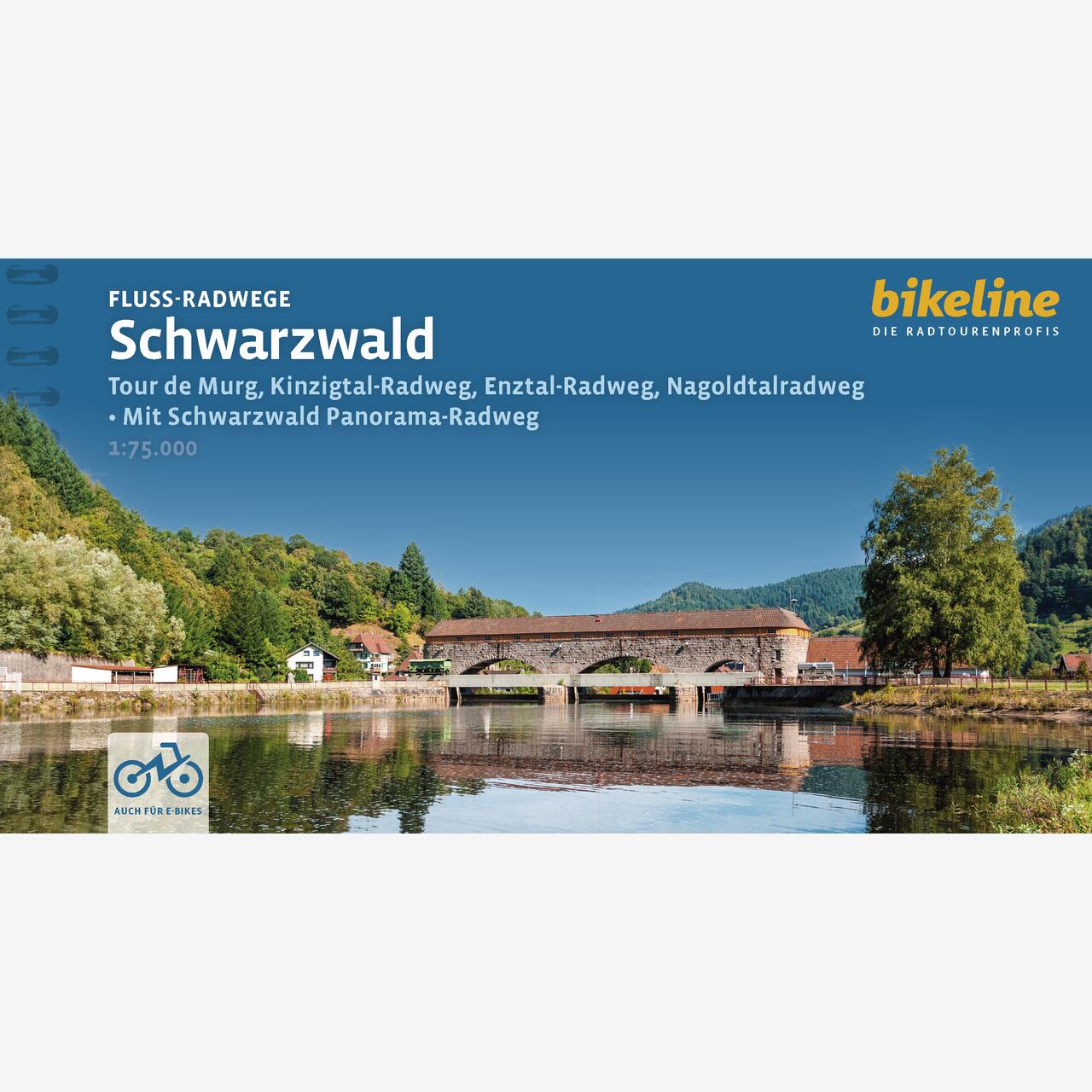 bikeline Radtourenbuch Fluss-Radwege Schwarzwald