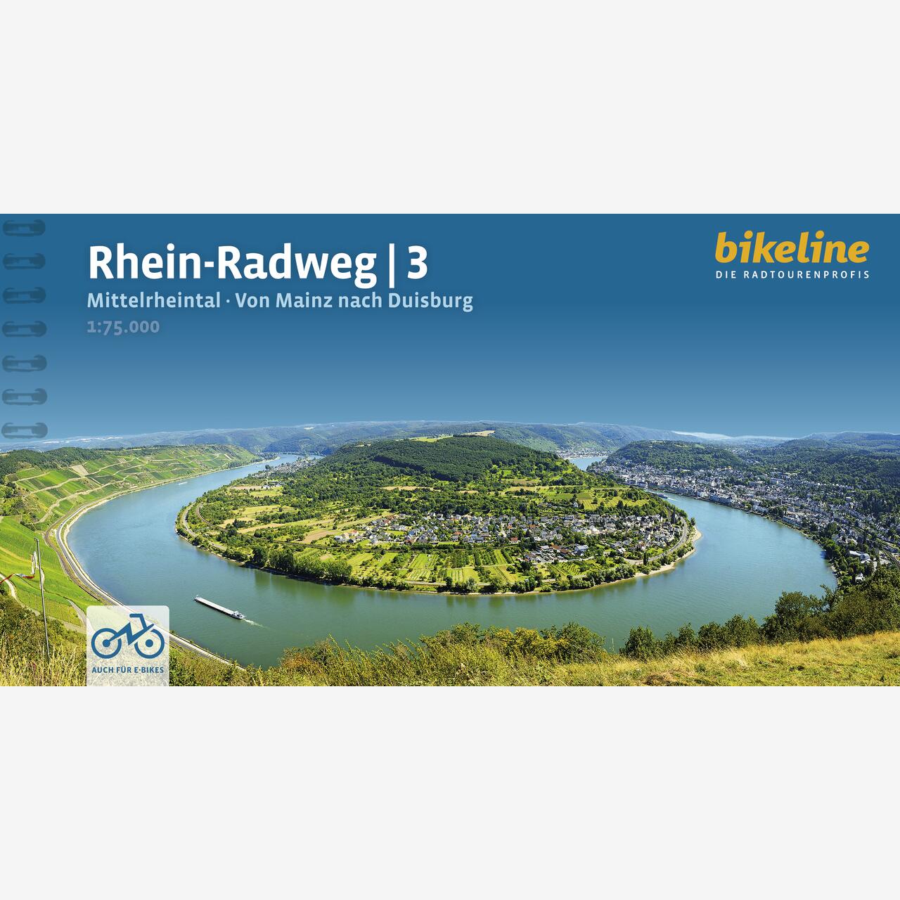 bikeline Radtourenbuch Rhein-Radweg 3 bikeline Radtourenbuch Rhein-Radweg 3