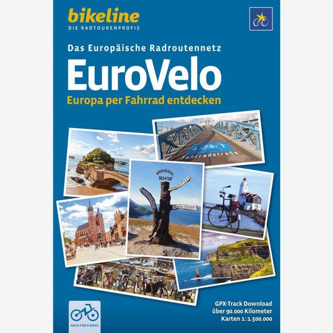 bikeline Panorama Übersichtswerk Eurovelo