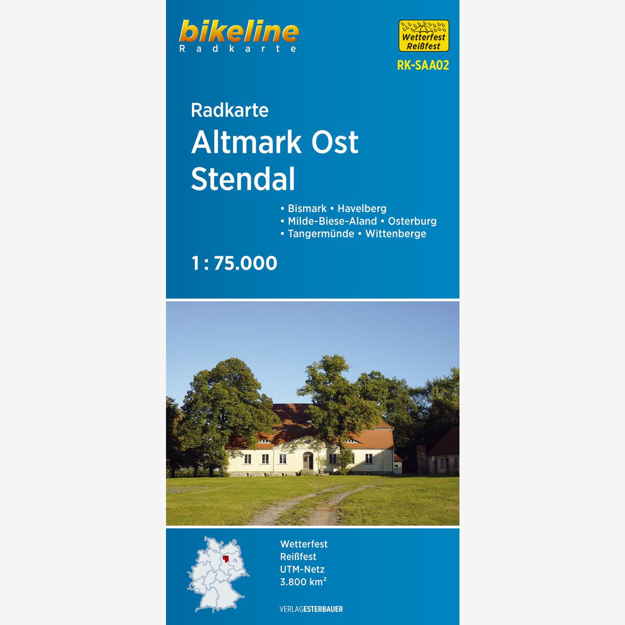 bikeline Radkarte Radkarte Altmark Ost