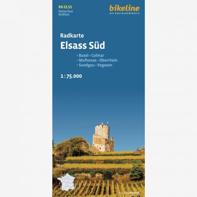 bikeline Radkarte Radkarte Elsass Süd