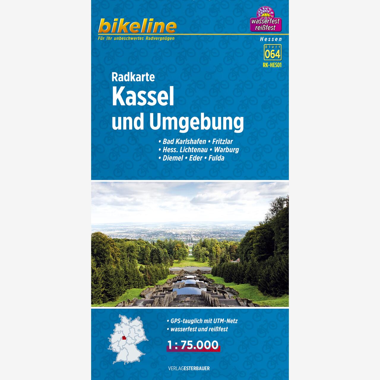 bikeline Radkarte Radkarte Kassel und Umgebung