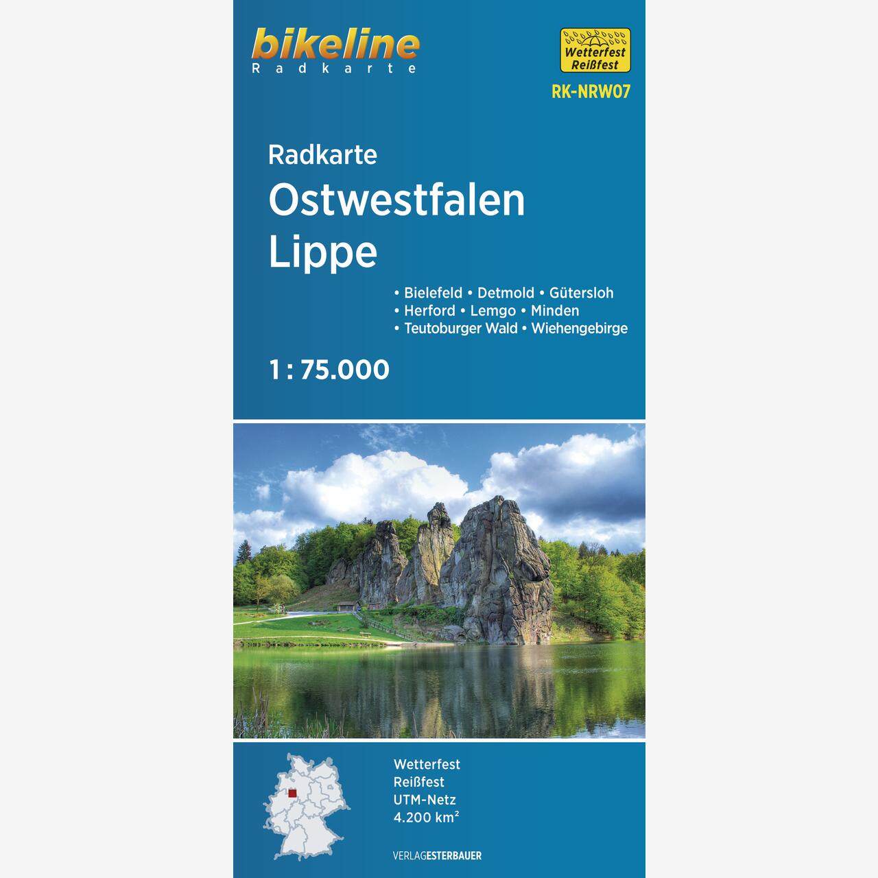 bikeline Radkarte Radkarte Ostwestfalen