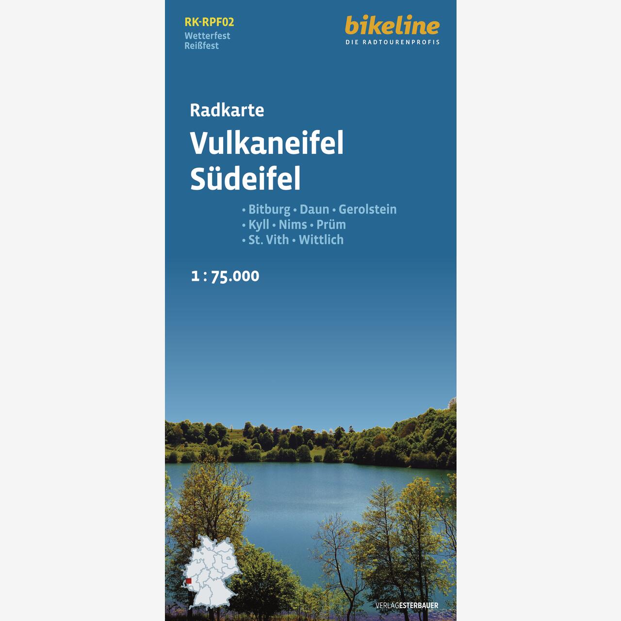 bikeline Radkarte Radkarte Vulkaneifel