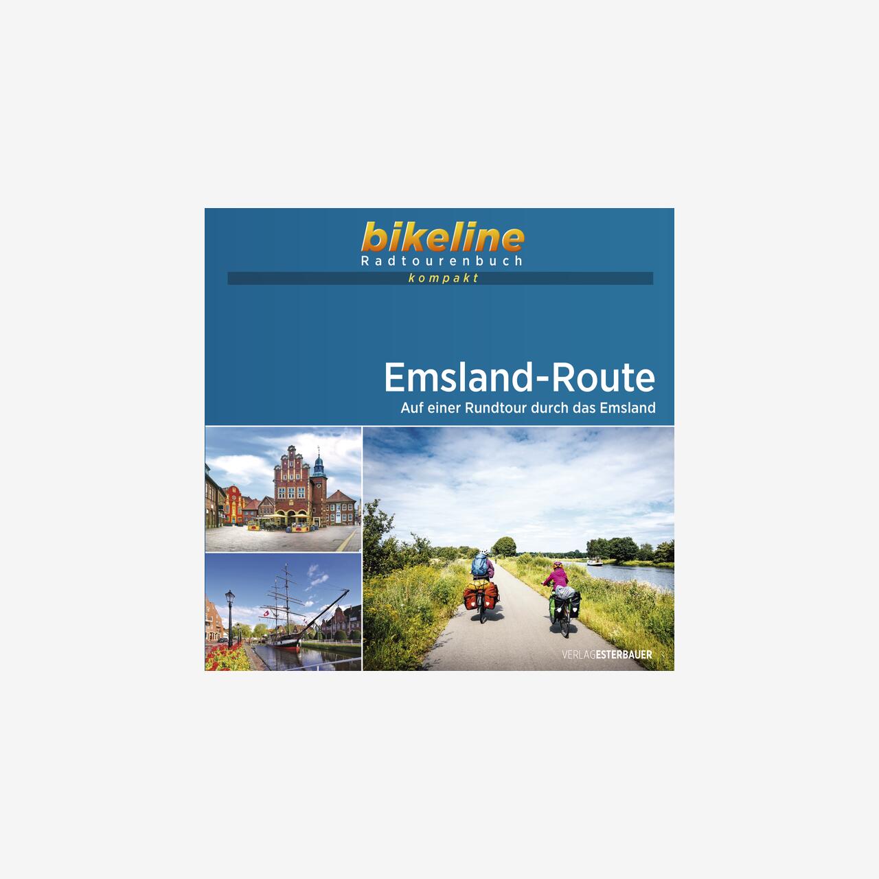 bikeline Radtourenbuch kompakt Emsland-Route