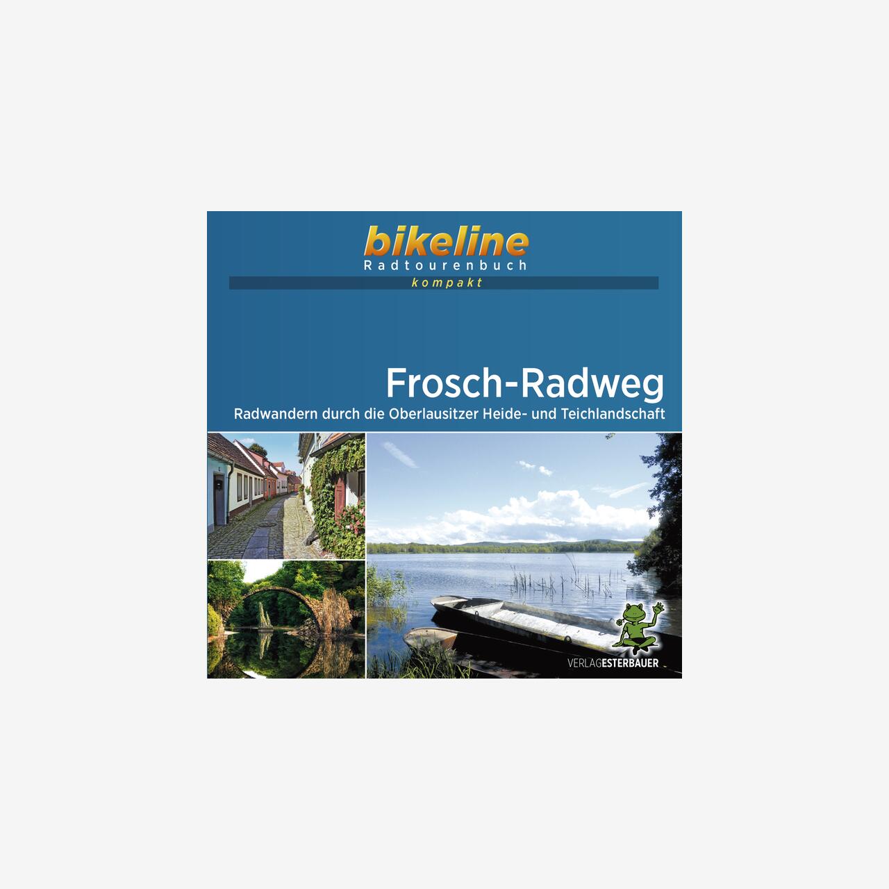 bikeline Radtourenbuch kompakt Frosch-Radweg