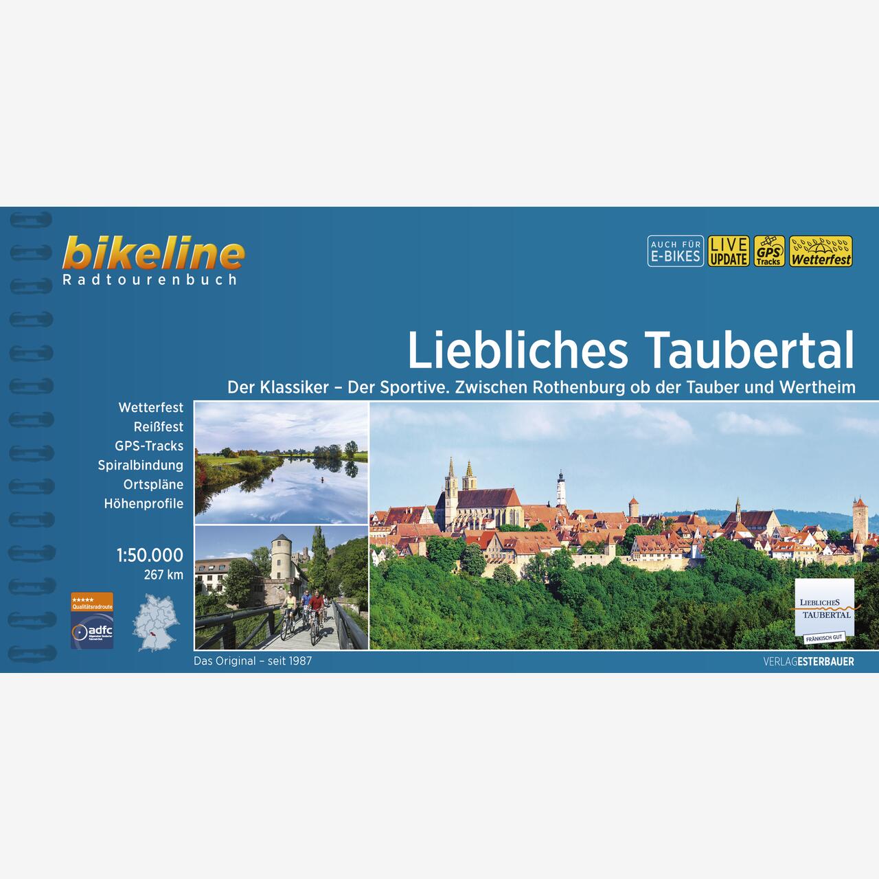 bikeline Radtourenbuch Liebliches Taubertal