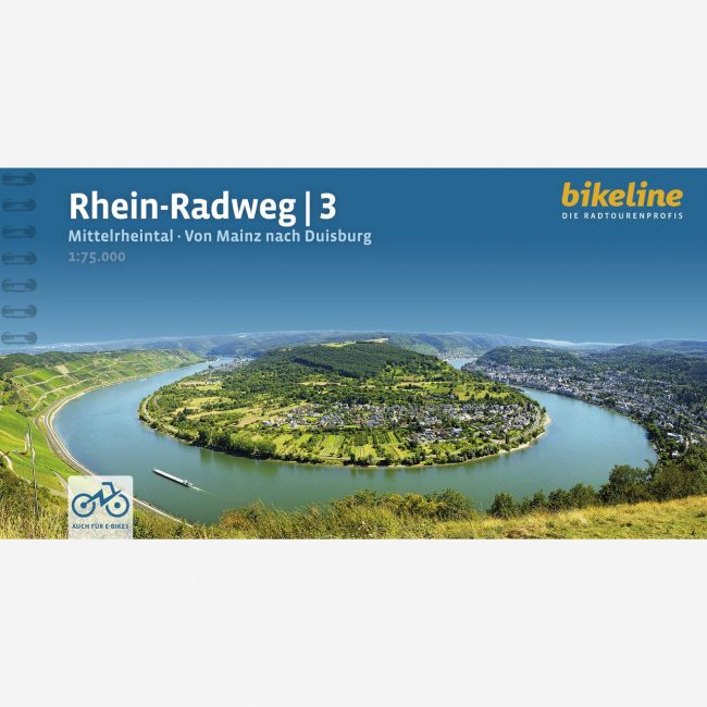 bikeline Radtourenbuch Rhein-Radweg 3