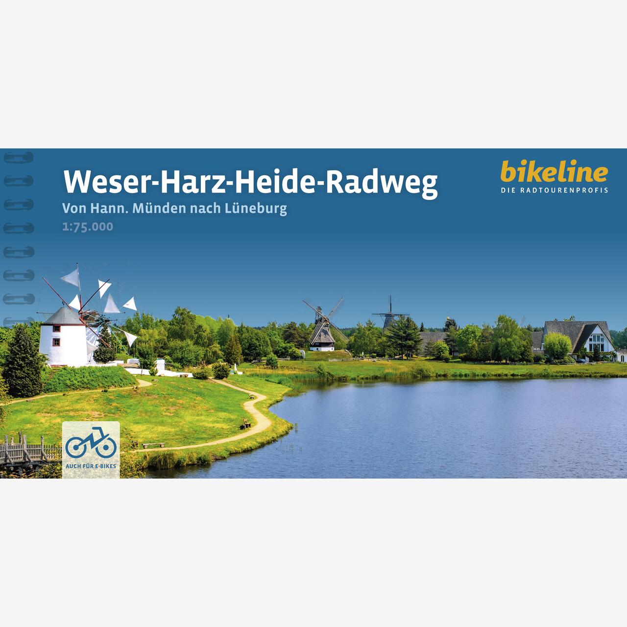 bikeline Radtourenbuch Weser-Harz-Heide-Radweg