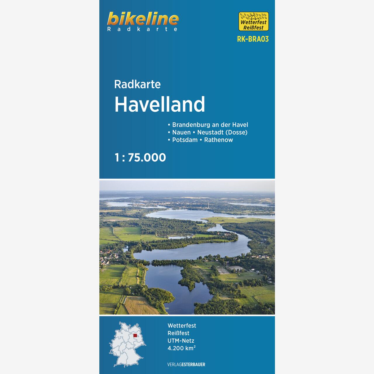 bikeline Radkarte Radkarte Havelland bikeline Radkarte Radkarte Havelland