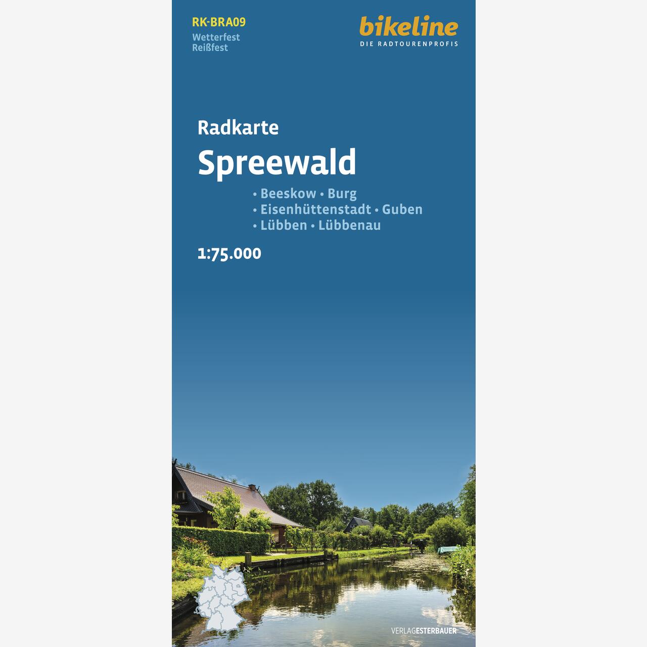 bikeline Radkarte Radkarte Spreewald