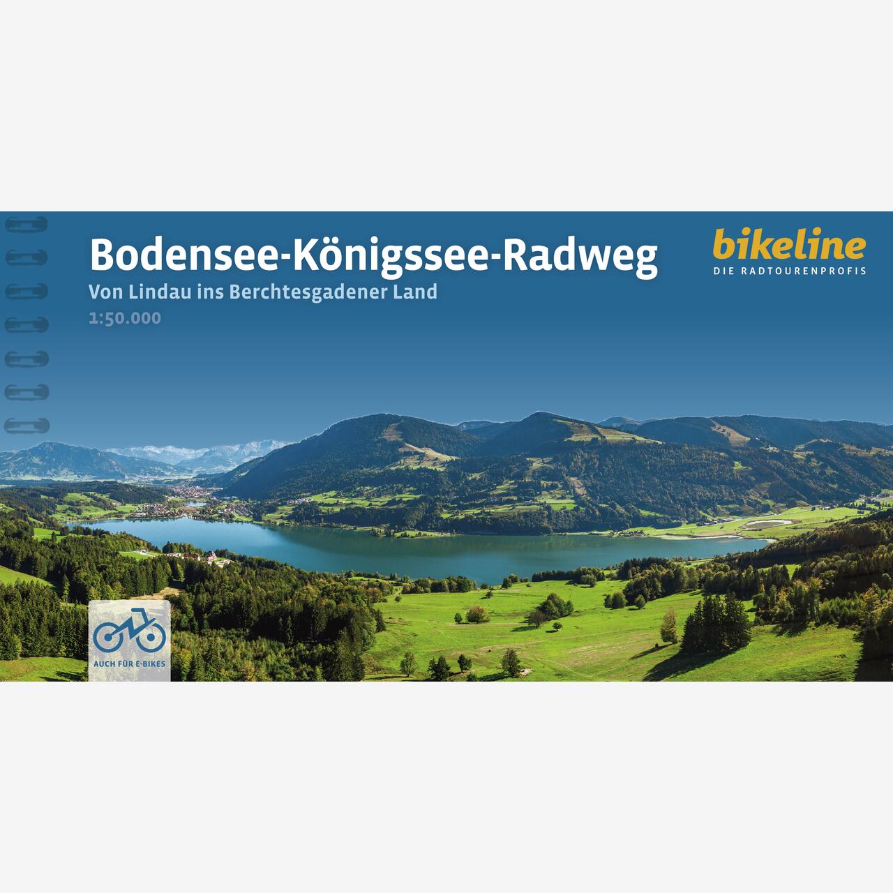 bikeline Radtourenbuch Bodensee-Königssee-Radweg