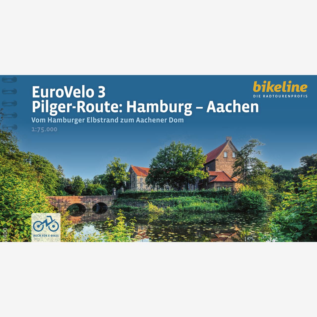 bikeline Radtourenbuch EuroVelo 3 • Pilger-Route: Hamburg – Aachen