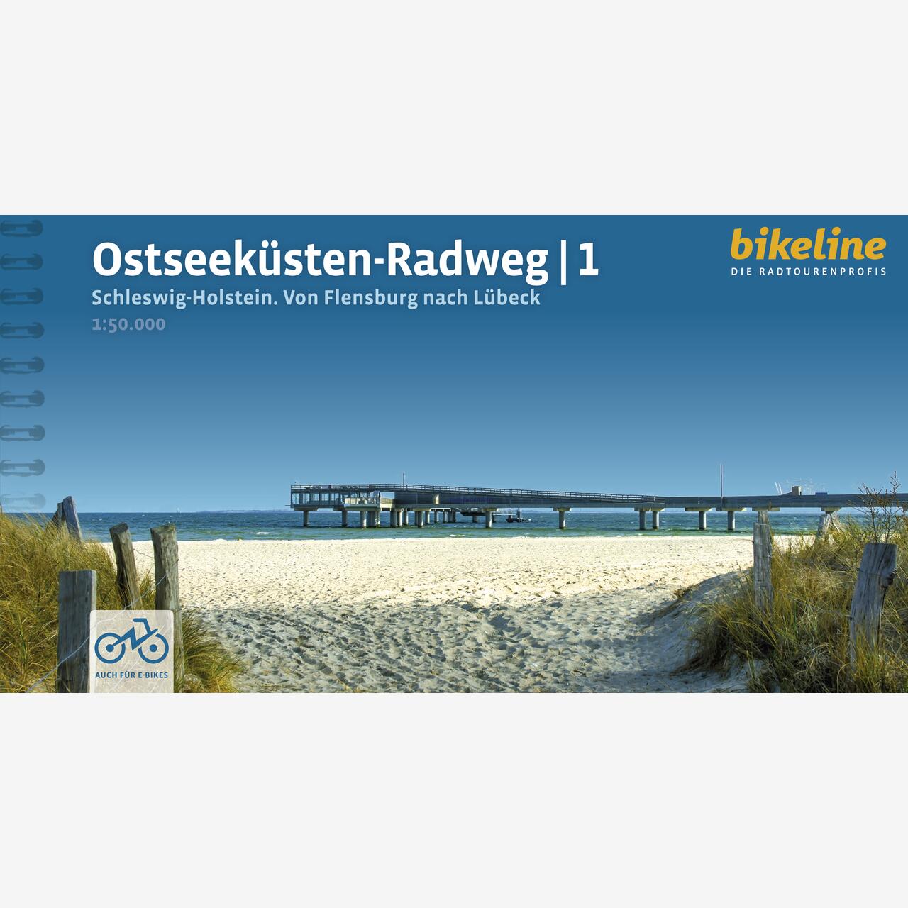 bikeline Radtourenbuch Ostseeküsten-Radweg 1