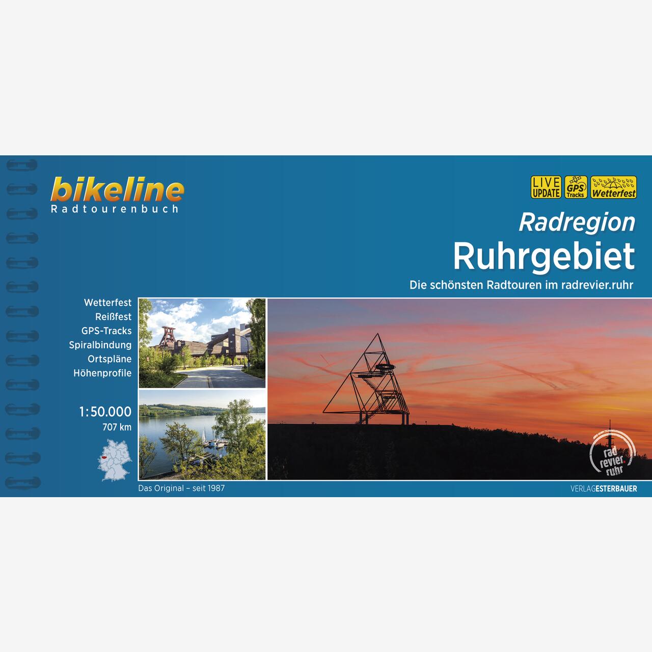 bikeline Radtourenbuch Radregion Ruhrgebiet