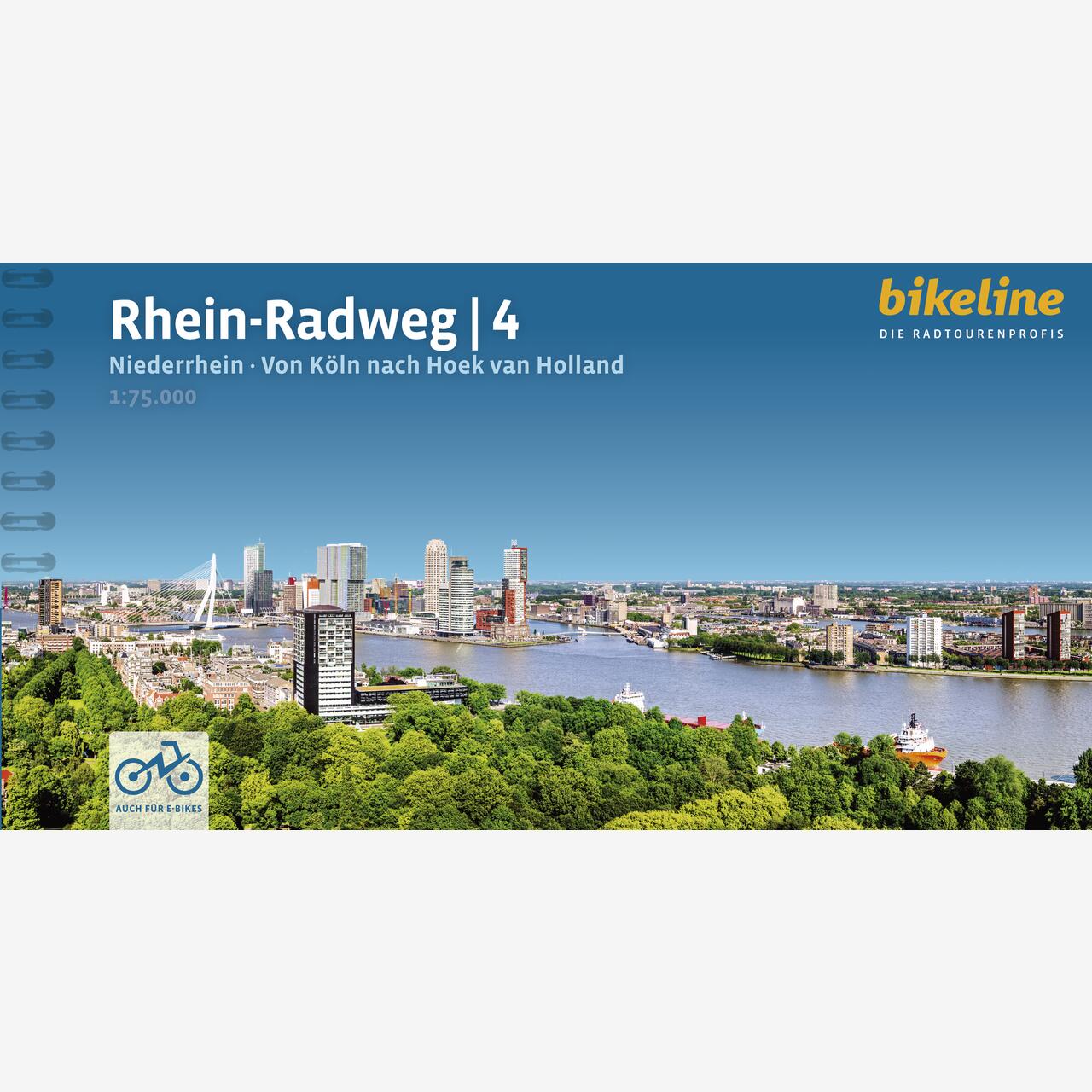 bikeline Radtourenbuch Rhein-Radweg 4