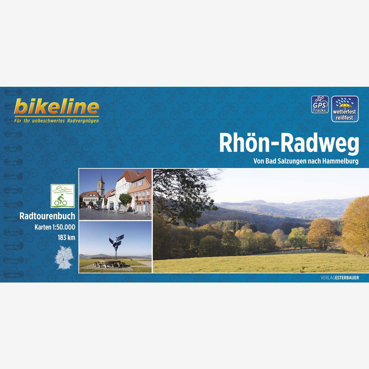 bikeline Radtourenbuch Rhön-Radweg