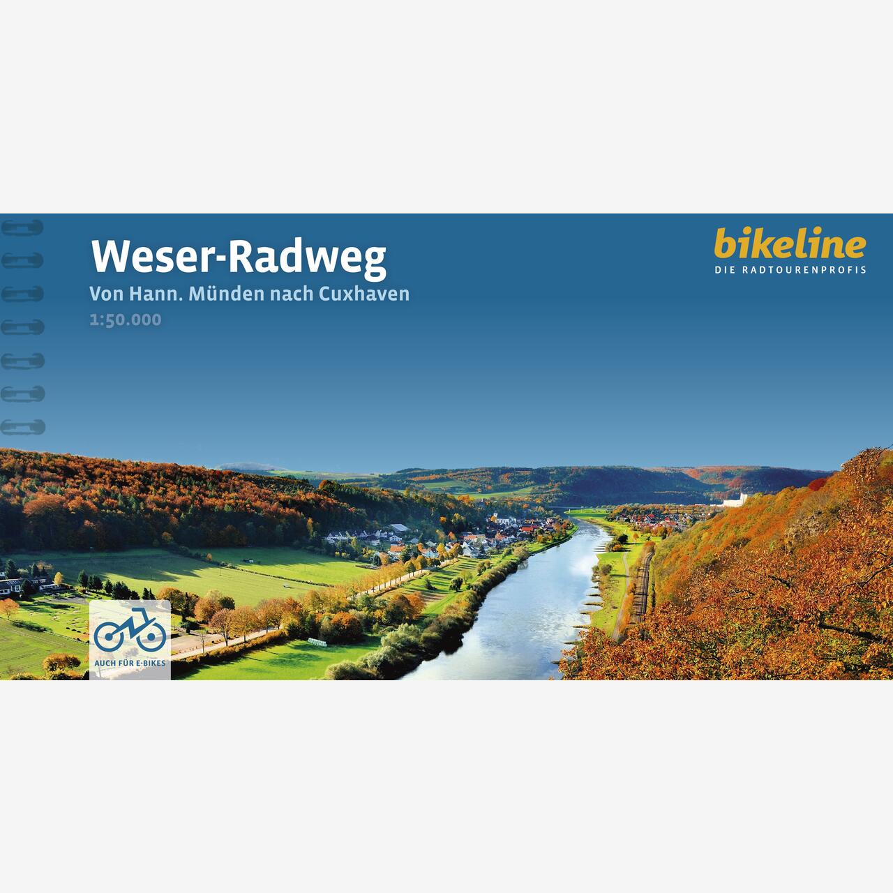 bikeline Radtourenbuch Weser-Radweg