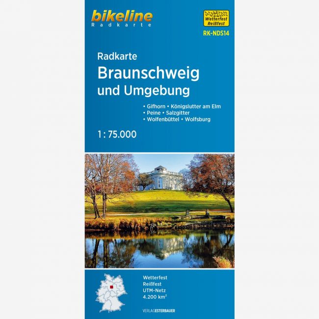 bikeline Radkarte Radkarte Braunschweig und Umgebung