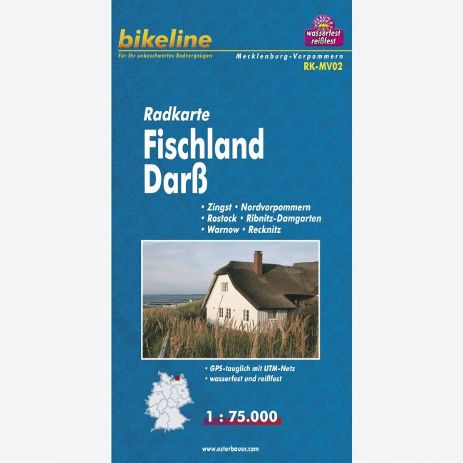 bikeline Radkarte Radkarte Fischland