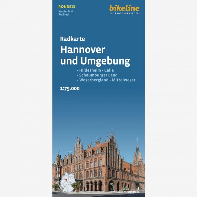 bikeline Radkarte Radkarte Hannover und Umgebung