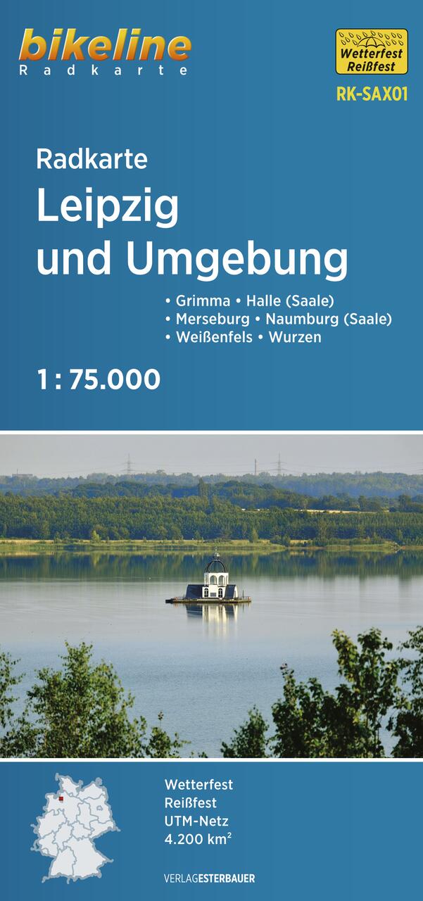 Foto vom Radkarte Leipzig und Umgebung Foto vom Radkarte Leipzig und Umgebung