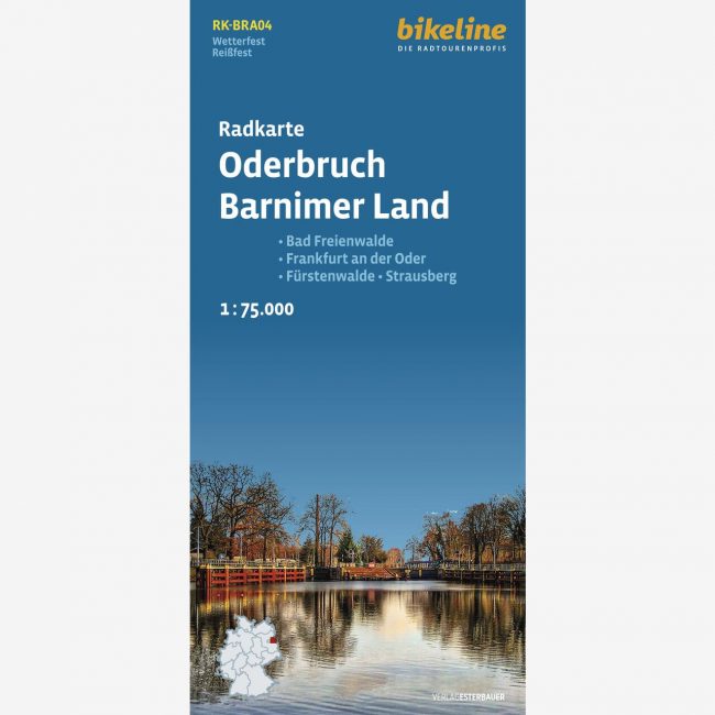 bikeline Radkarte Radkarte Oderbruch