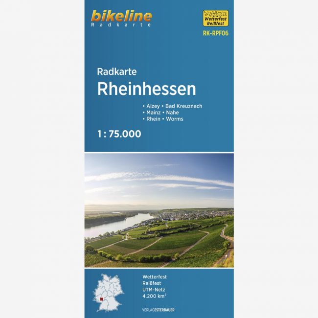 bikeline Radkarte Radkarte Rheinhessen