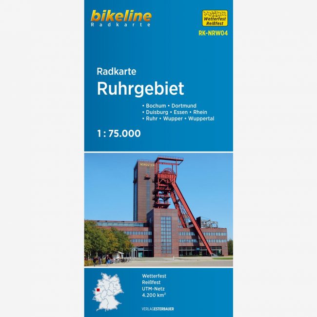 bikeline Radkarte Radkarte Ruhrgebiet