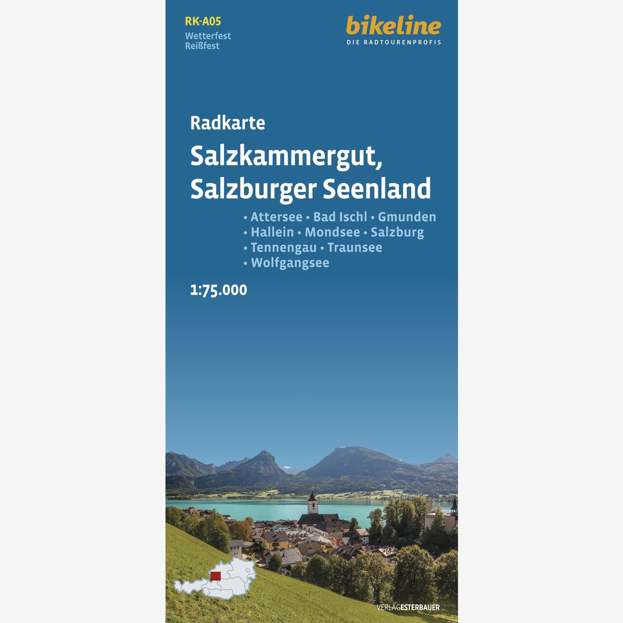 bikeline Radkarte Radkarte Salzkammergut