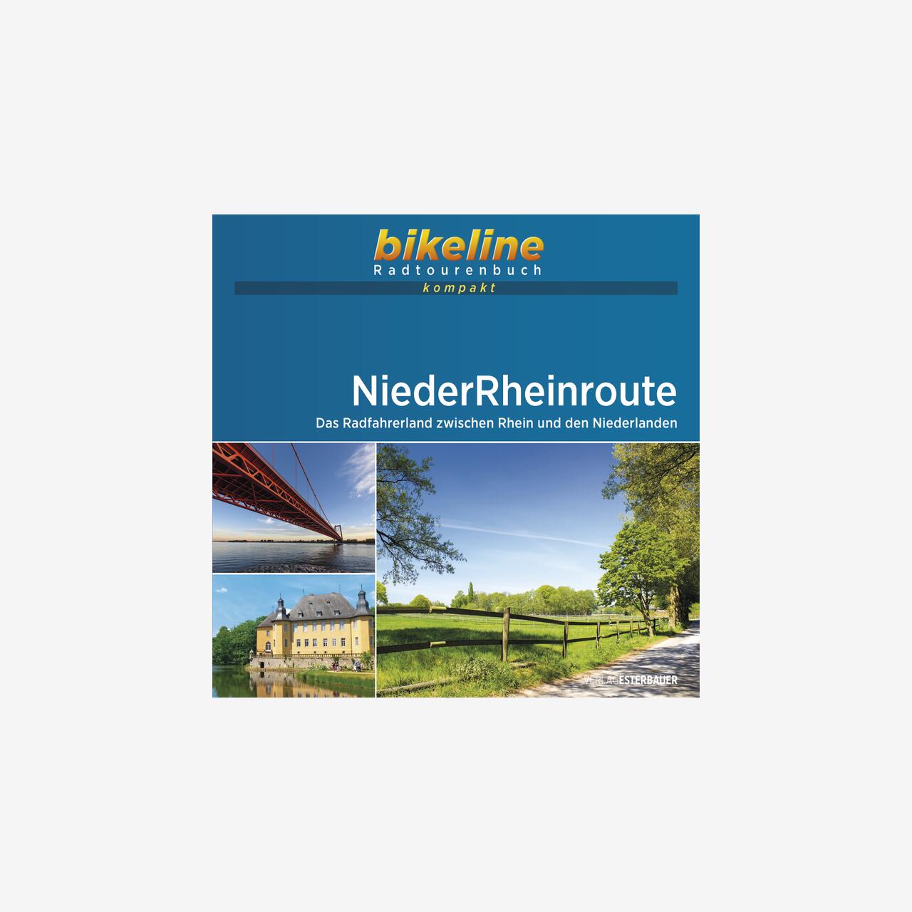bikeline Radtourenbuch kompakt NiederRheinroute