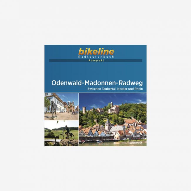 bikeline Radtourenbuch kompakt Odenwald-Madonnen-Radweg