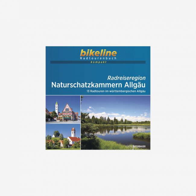bikeline Radtourenbuch kompakt Radreiseregion Naturschatzkammern Allgäu